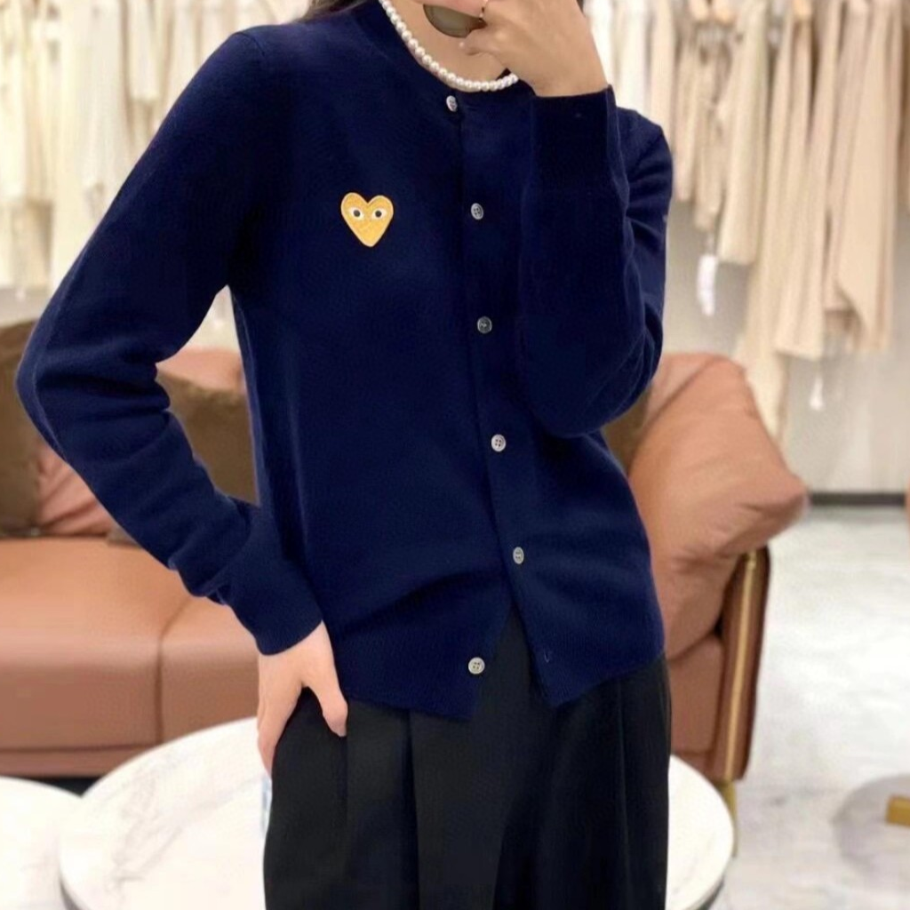 꼼데가르송 니트 가디건 001